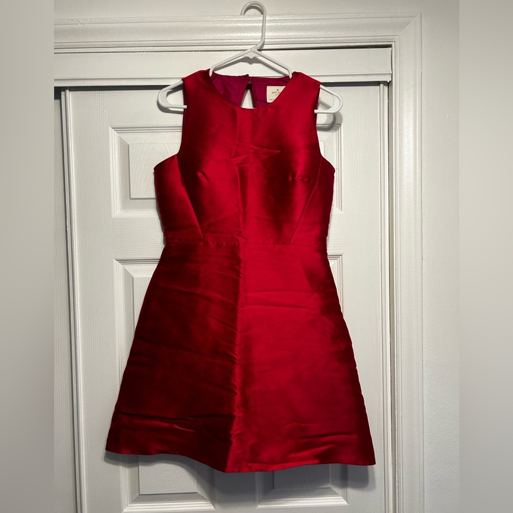 Kate Spade Barbie Core Hot Pink Dress